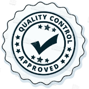 quality control approved badge